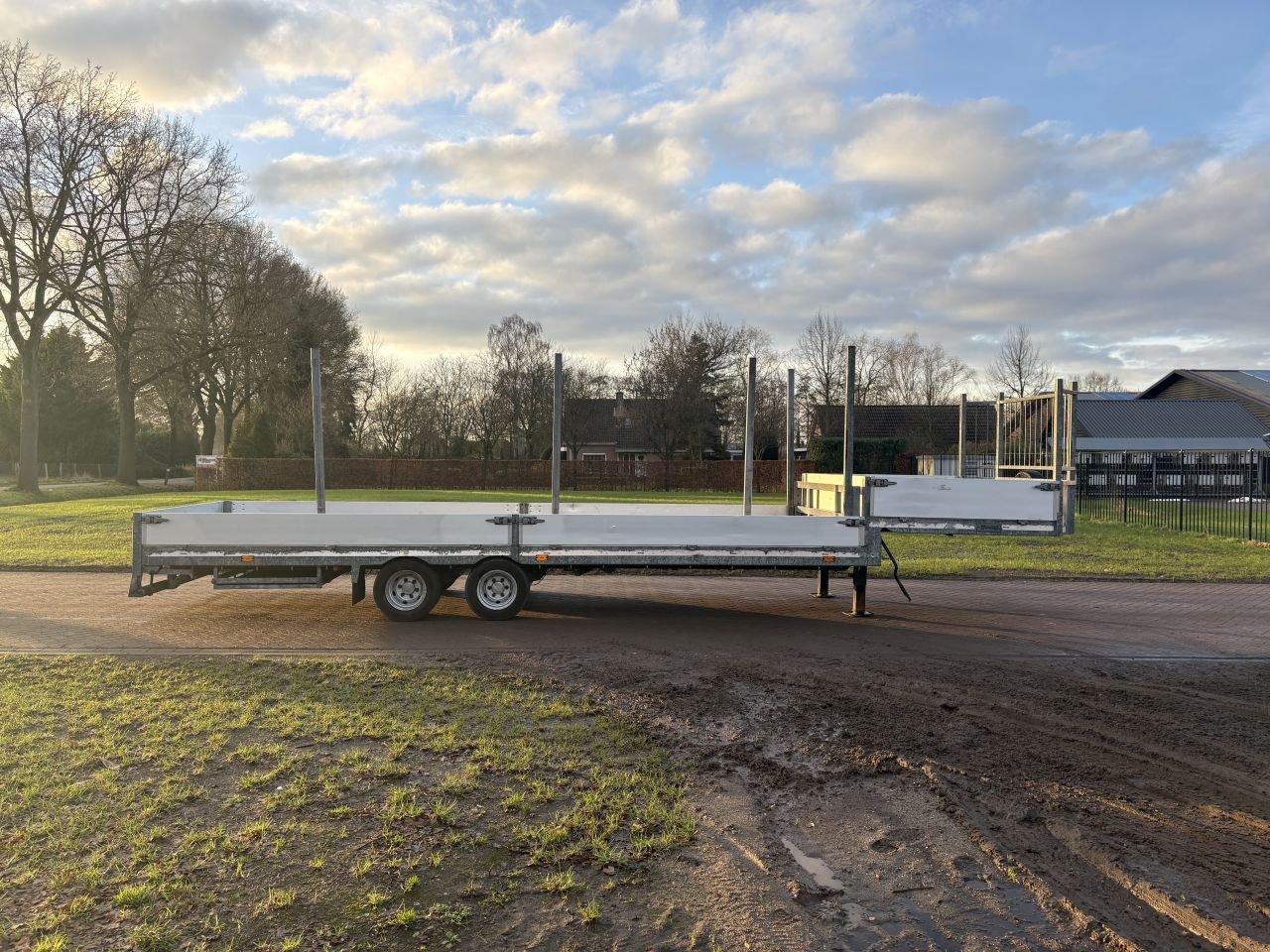 PKW-Anhänger of the type Sonstige be oplegger 8 TON veldhuizen semi dieplader 2018 (2.40 BREED, Gebrauchtmaschine in Putten (Picture 2)