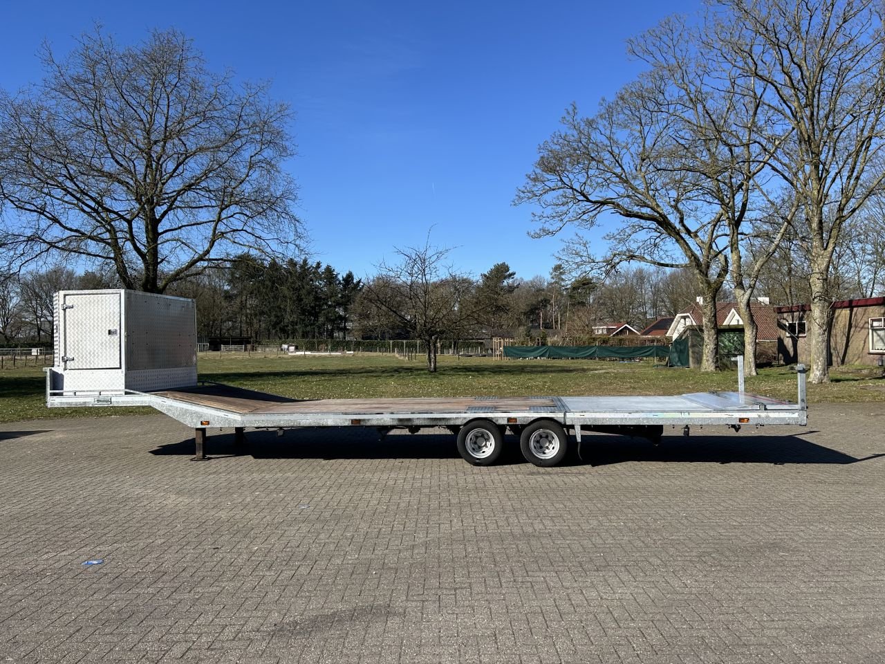 PKW-Anhänger typu Sonstige be oplegger 8.5 ton Veldhuizen knik vloer (2018), Gebrauchtmaschine v Putten (Obrázek 5)