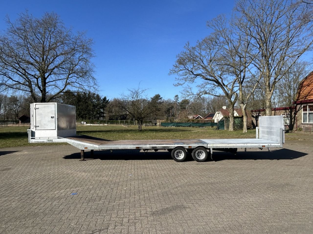 PKW-Anhänger typu Sonstige be oplegger 8.5 ton Veldhuizen knik vloer (2018), Gebrauchtmaschine v Putten (Obrázek 10)