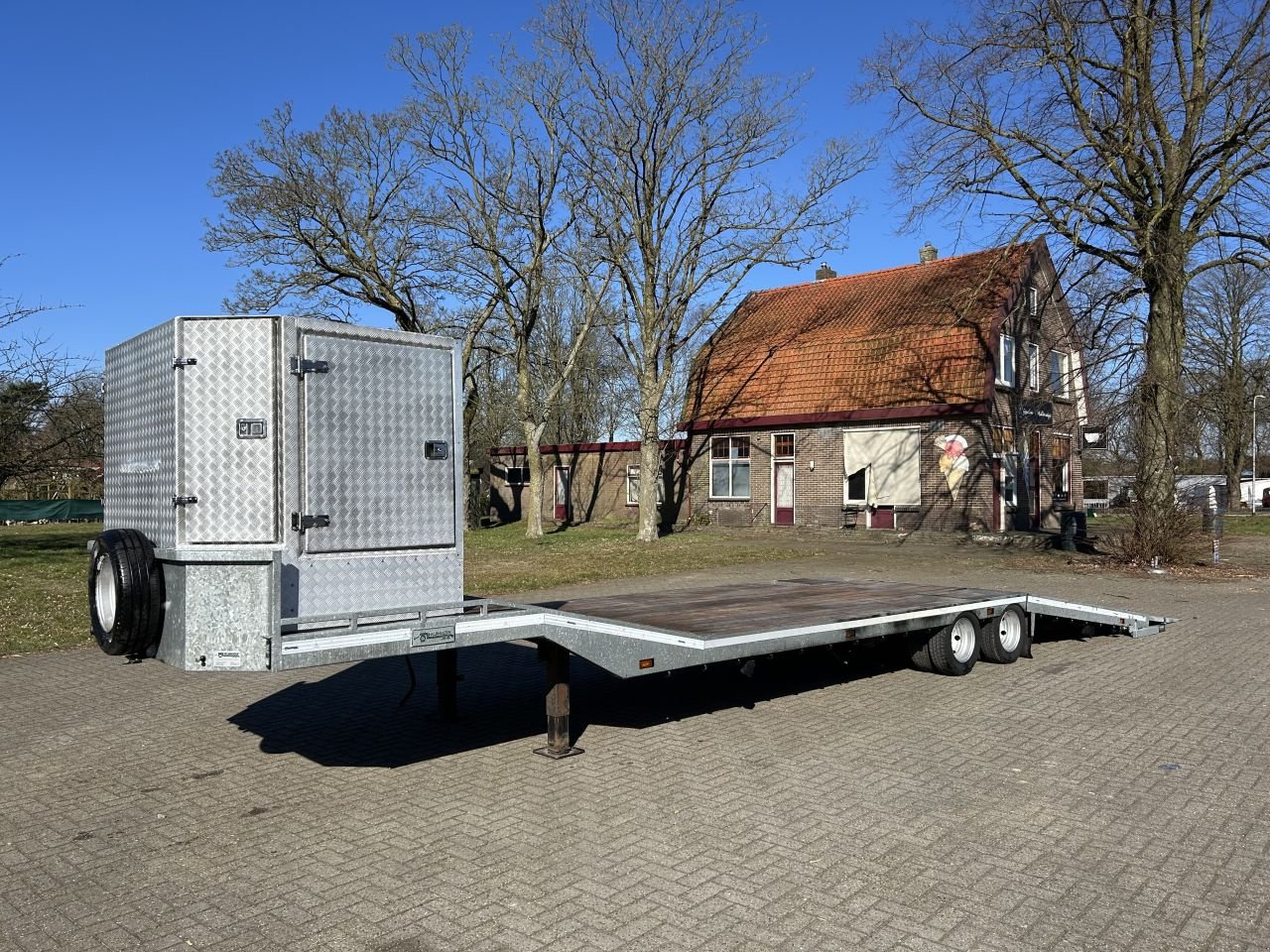 PKW-Anhänger typu Sonstige be oplegger 8.5 ton Veldhuizen knik vloer (2018), Gebrauchtmaschine v Putten (Obrázek 7)