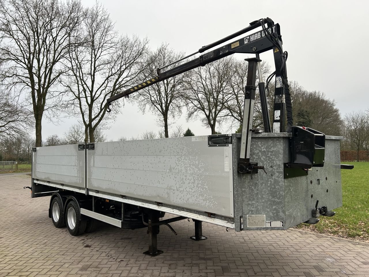 PKW-Anhänger typu Sonstige be oplegger 9 ton kuiper met luiken en kraan, Gebrauchtmaschine v Putten (Obrázek 3)