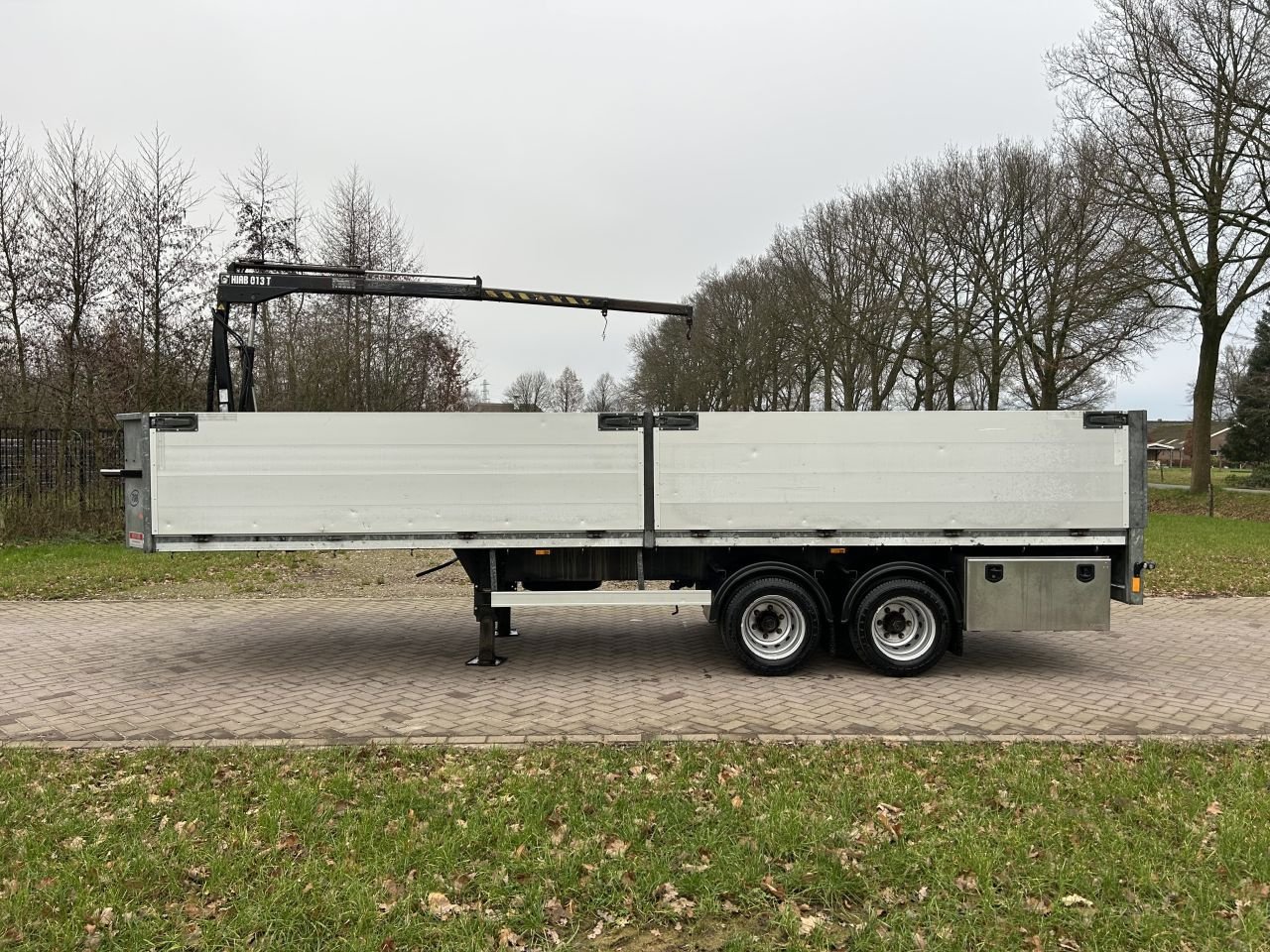 PKW-Anhänger typu Sonstige be oplegger 9 ton kuiper met luiken en kraan, Gebrauchtmaschine v Putten (Obrázek 1)