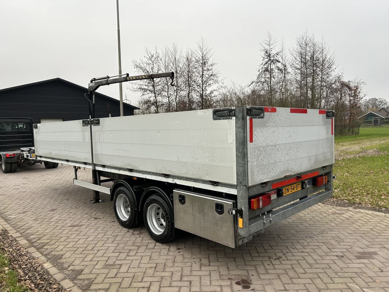 PKW-Anhänger typu Sonstige be oplegger 9 ton kuiper met luiken en kraan, Gebrauchtmaschine v Putten (Obrázek 4)