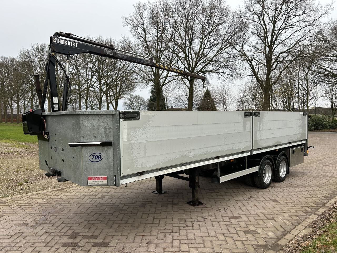 PKW-Anhänger typu Sonstige be oplegger 9 ton kuiper met luiken en kraan, Gebrauchtmaschine v Putten (Obrázek 2)