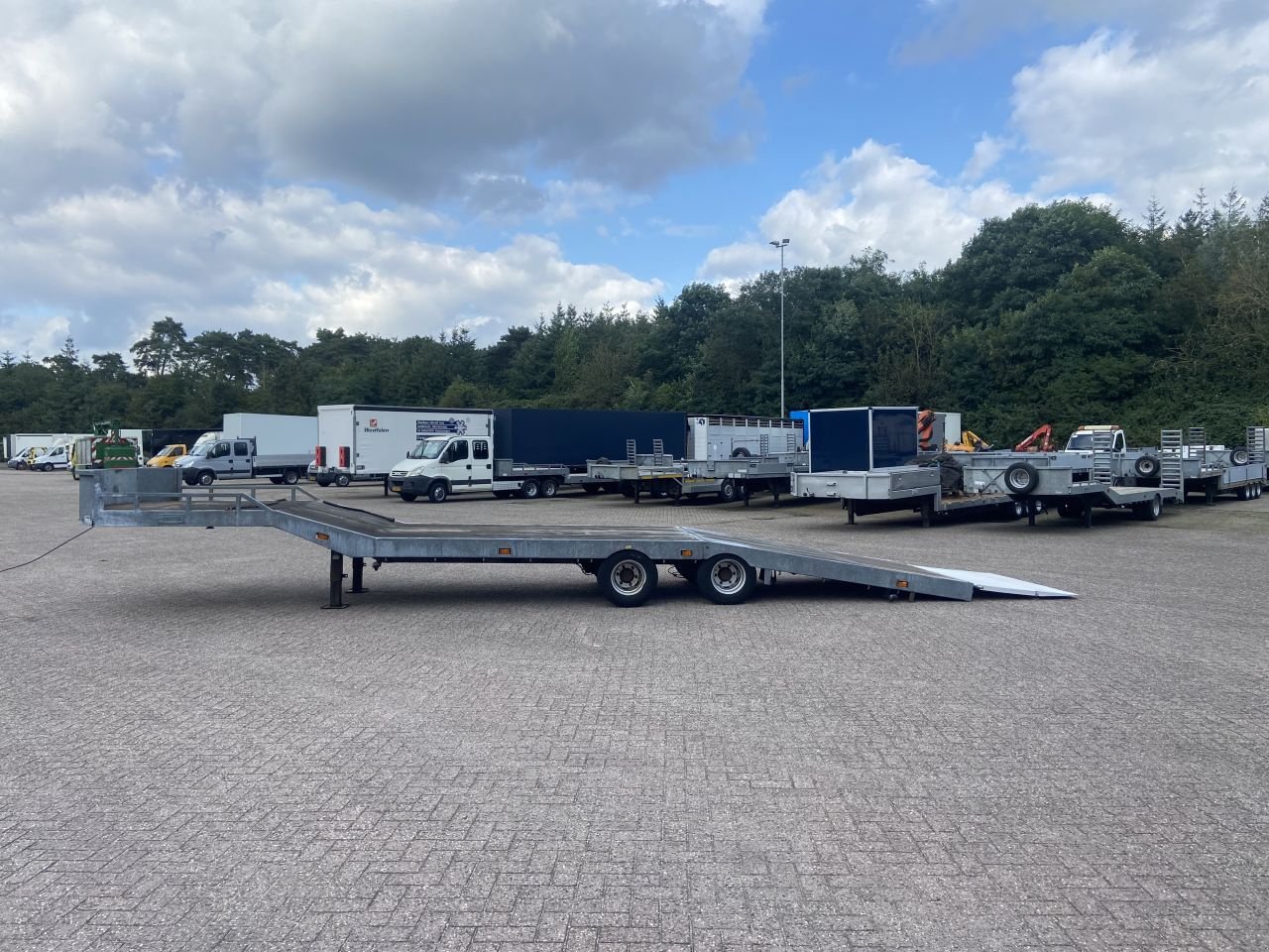 PKW-Anhänger от тип Sonstige Be Oplegger 9 Ton semi knik dieplader veldhuizen, Gebrauchtmaschine в Putten (Снимка 5)