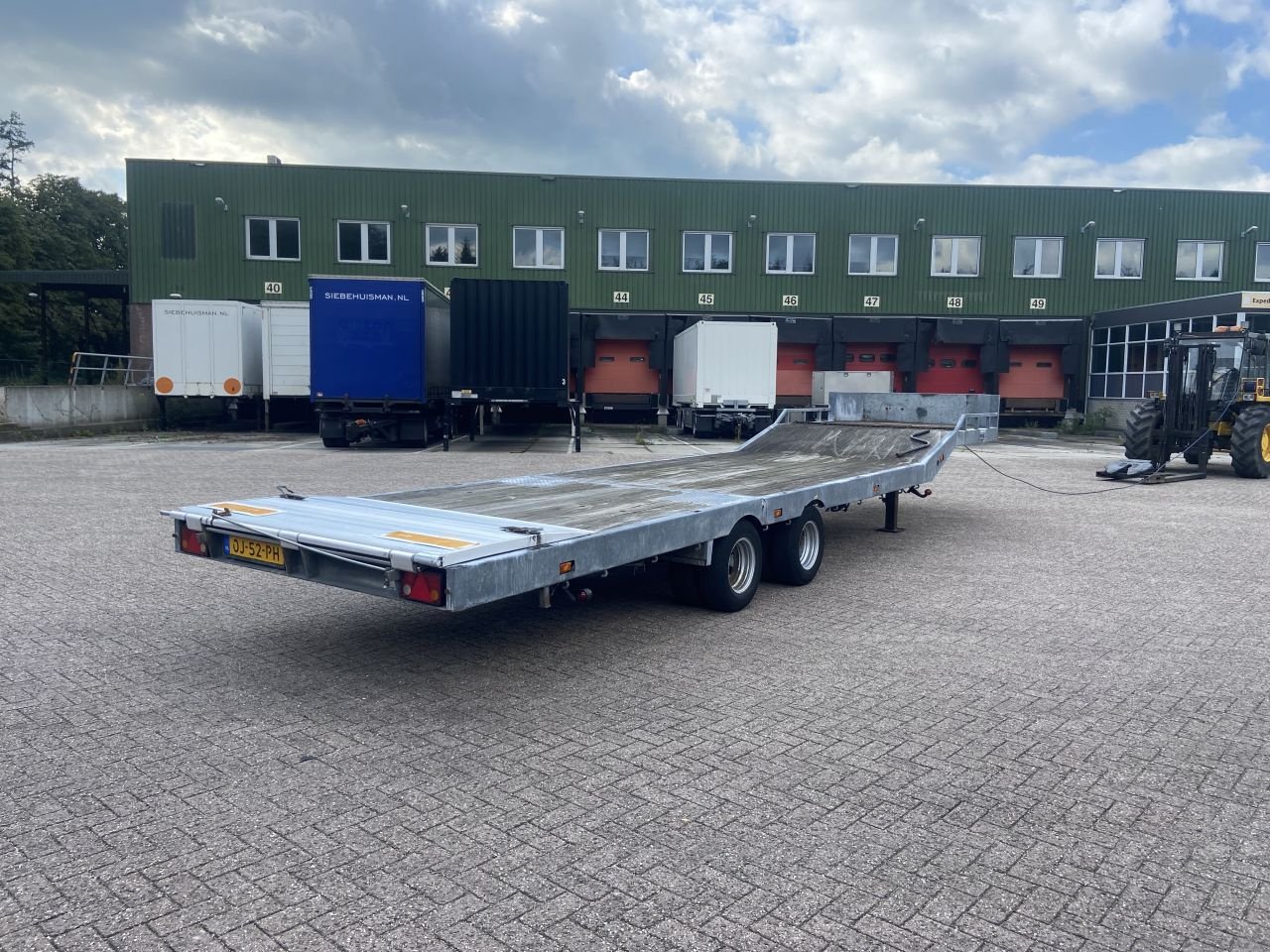 PKW-Anhänger от тип Sonstige Be Oplegger 9 Ton semi knik dieplader veldhuizen, Gebrauchtmaschine в Putten (Снимка 11)