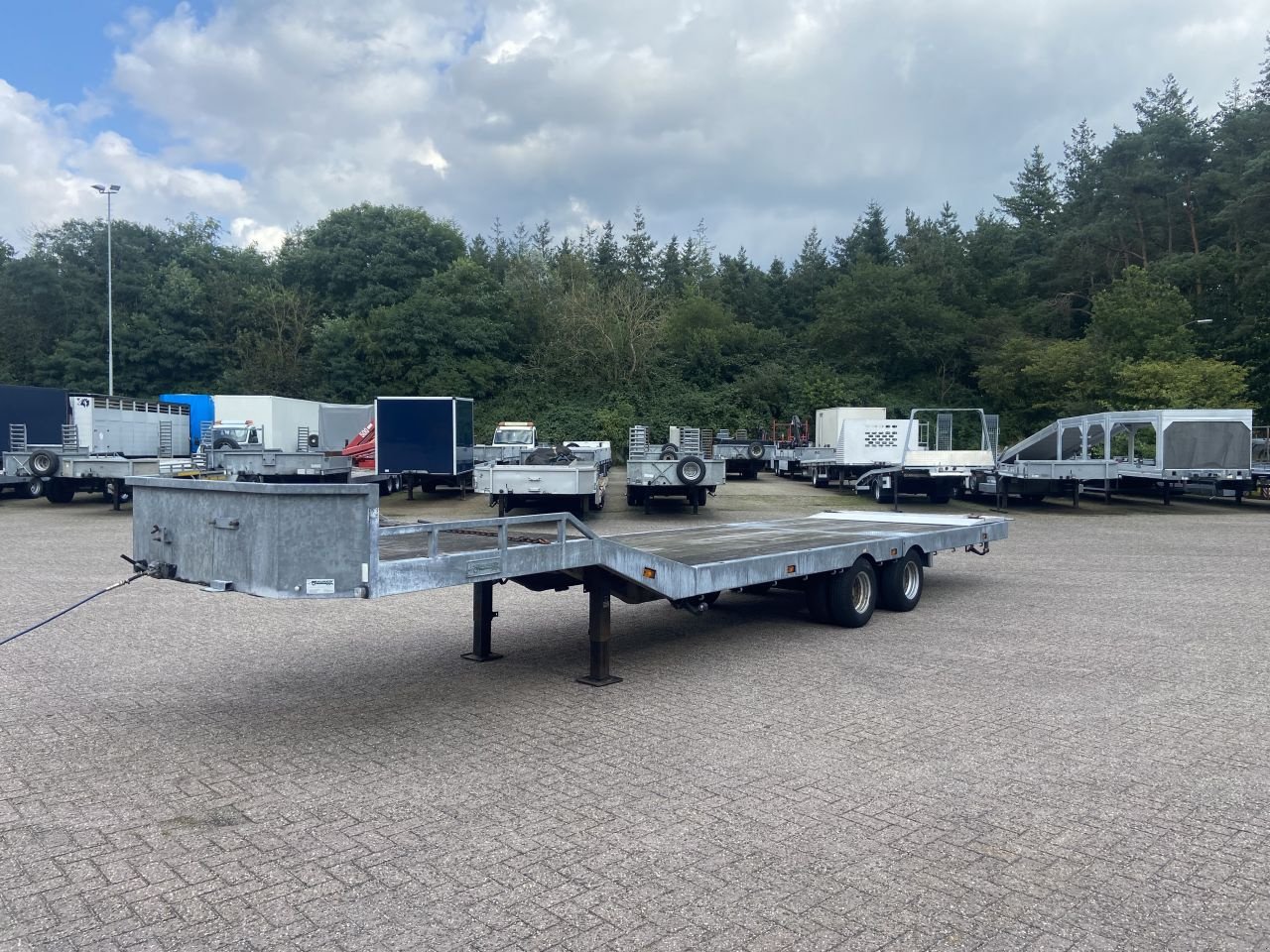 PKW-Anhänger от тип Sonstige Be Oplegger 9 Ton semi knik dieplader veldhuizen, Gebrauchtmaschine в Putten (Снимка 7)