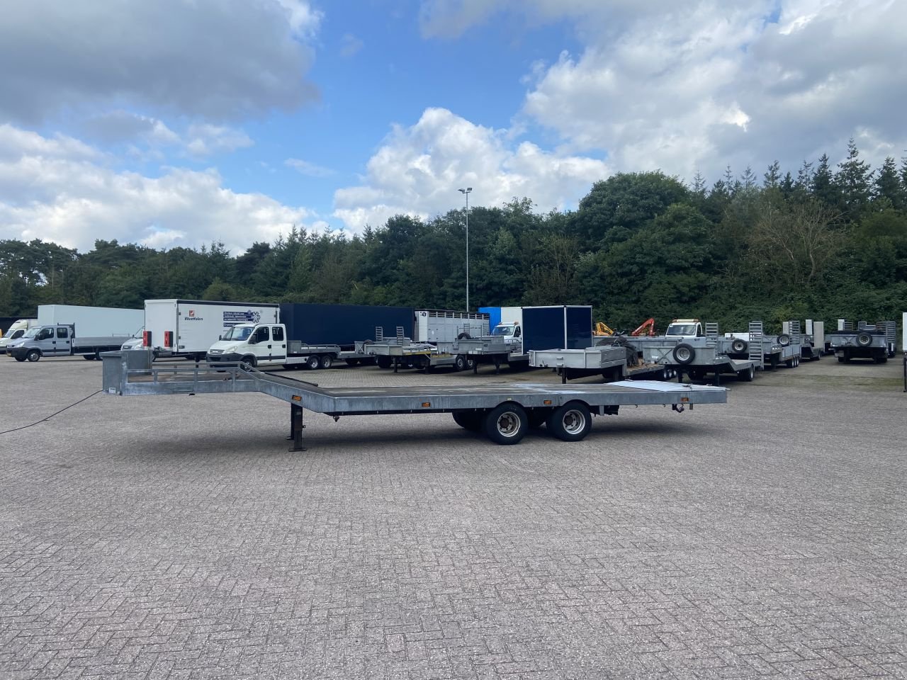 PKW-Anhänger от тип Sonstige Be Oplegger 9 Ton semi knik dieplader veldhuizen, Gebrauchtmaschine в Putten (Снимка 8)