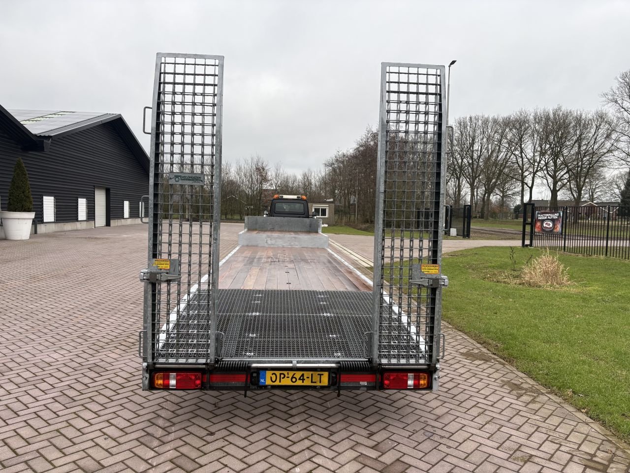 PKW-Anhänger del tipo Sonstige be oplegger 9.7 TON Veldhuizen semi dieplader met roostervloer, Gebrauchtmaschine en Putten (Imagen 8)