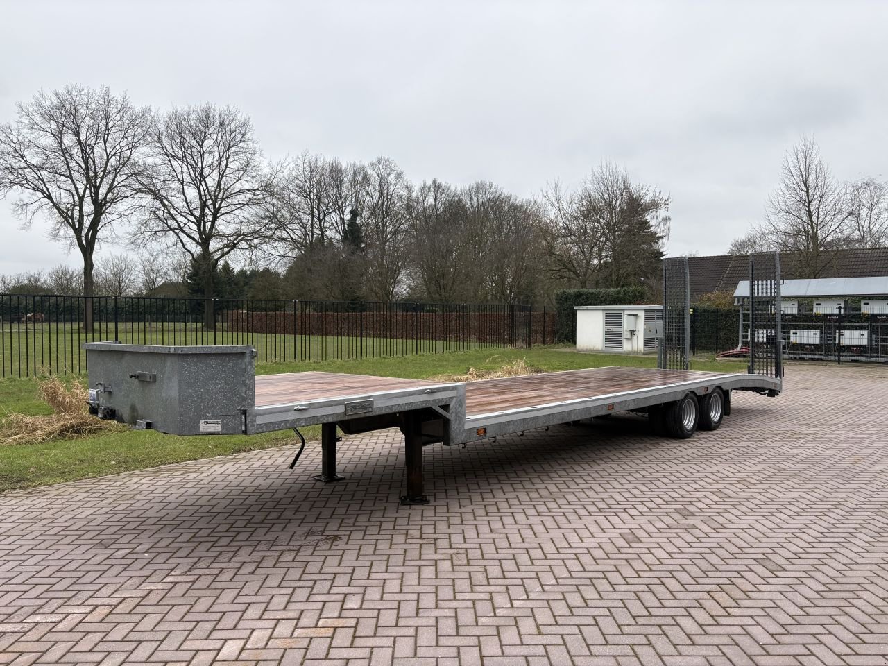 PKW-Anhänger del tipo Sonstige be oplegger 9.7 TON Veldhuizen semi dieplader met roostervloer, Gebrauchtmaschine en Putten (Imagen 2)