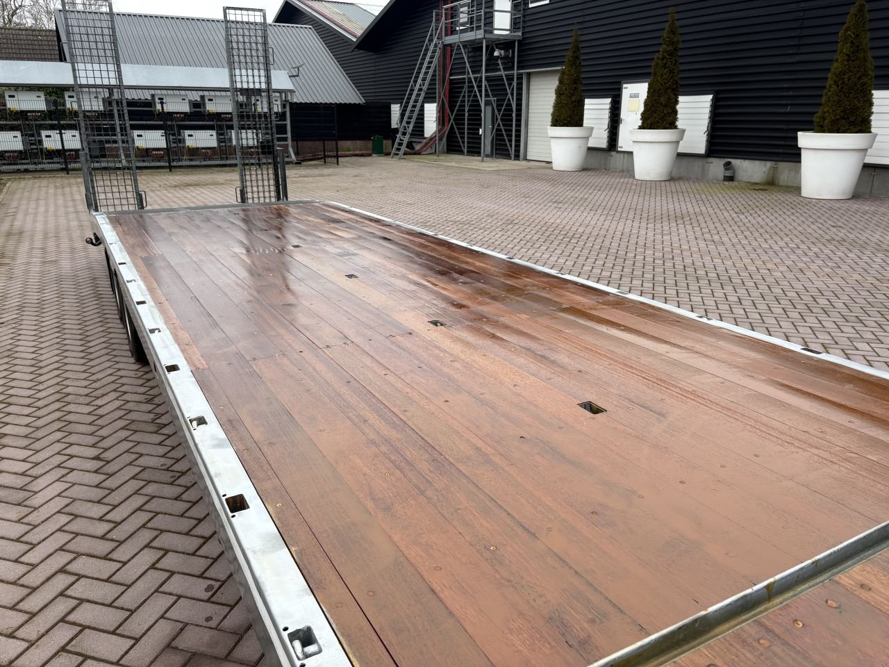 PKW-Anhänger del tipo Sonstige be oplegger 9.7 TON Veldhuizen semi dieplader met roostervloer, Gebrauchtmaschine en Putten (Imagen 9)