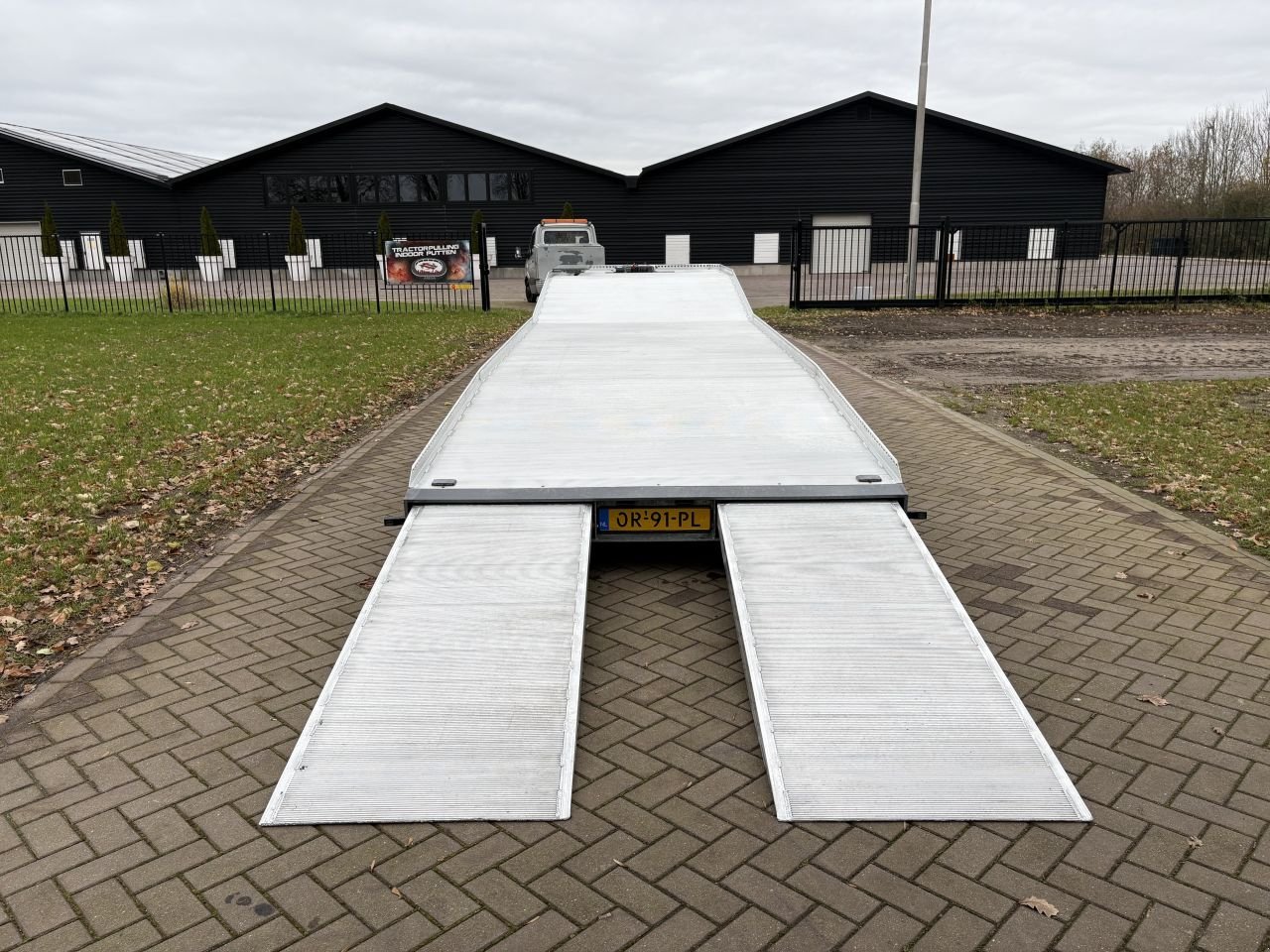 PKW-Anhänger van het type Sonstige be oplegger ambulance auto transporter Veldhuizen 5 ton, Gebrauchtmaschine in Putten (Foto 10)