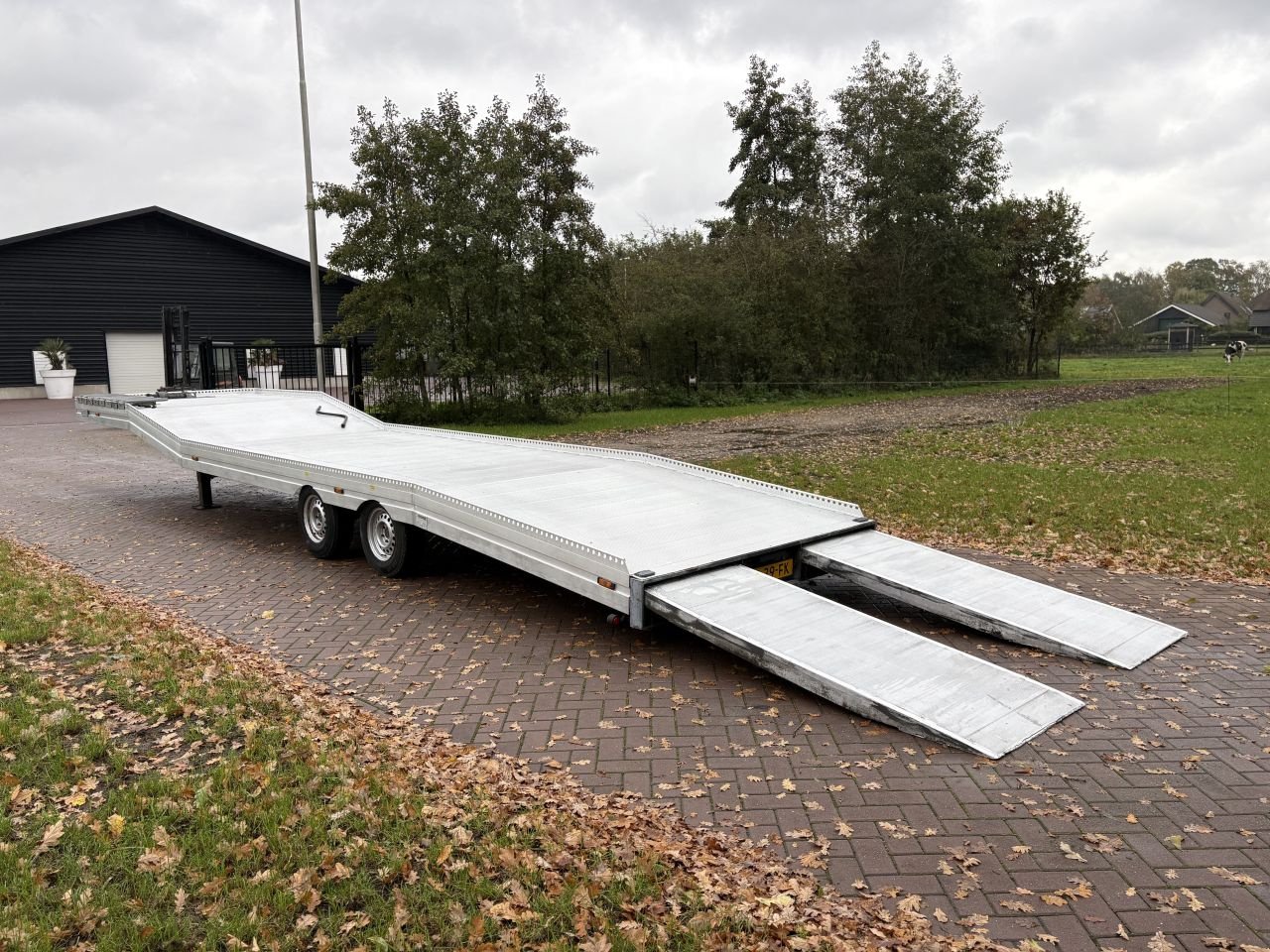 PKW-Anhänger Türe ait Sonstige be oplegger ambulance auto transporter VLEDHUIZEN 5.5 TON, Gebrauchtmaschine içinde Putten (resim 3)