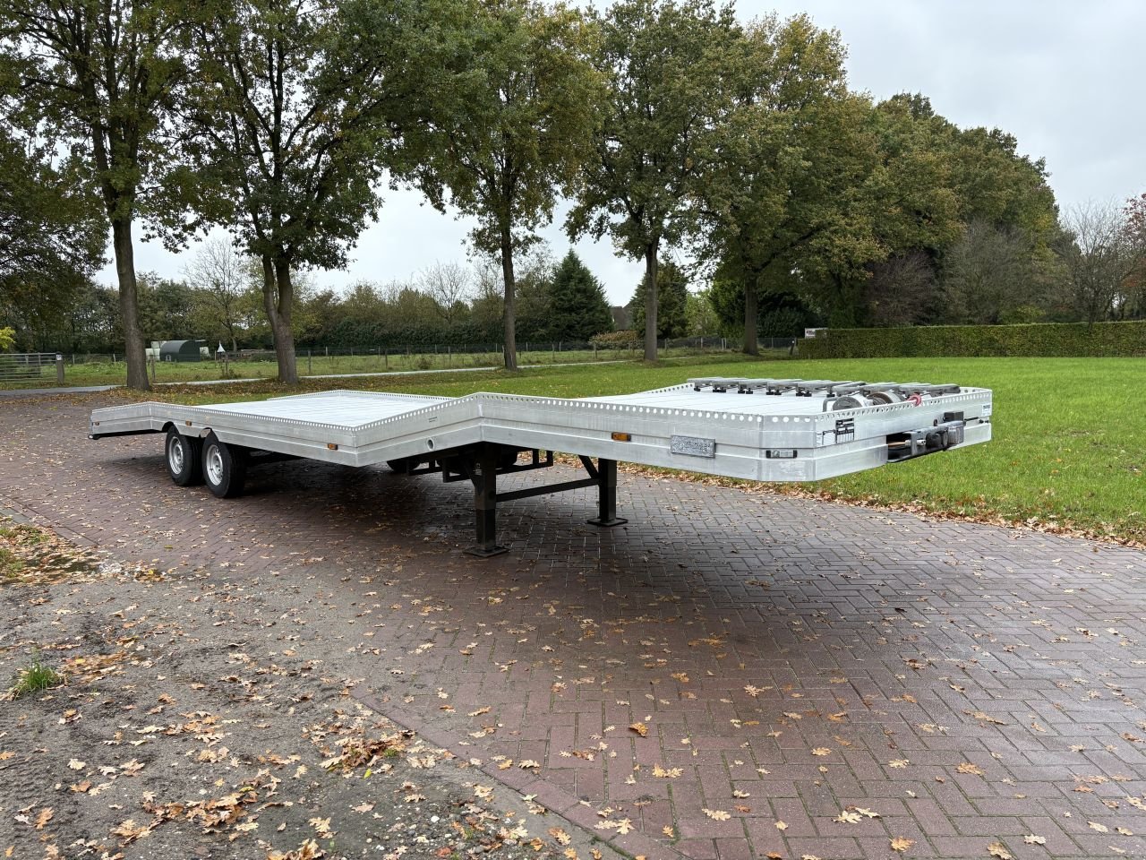 PKW-Anhänger Türe ait Sonstige be oplegger ambulance auto transporter VLEDHUIZEN 5.5 TON, Gebrauchtmaschine içinde Putten (resim 9)