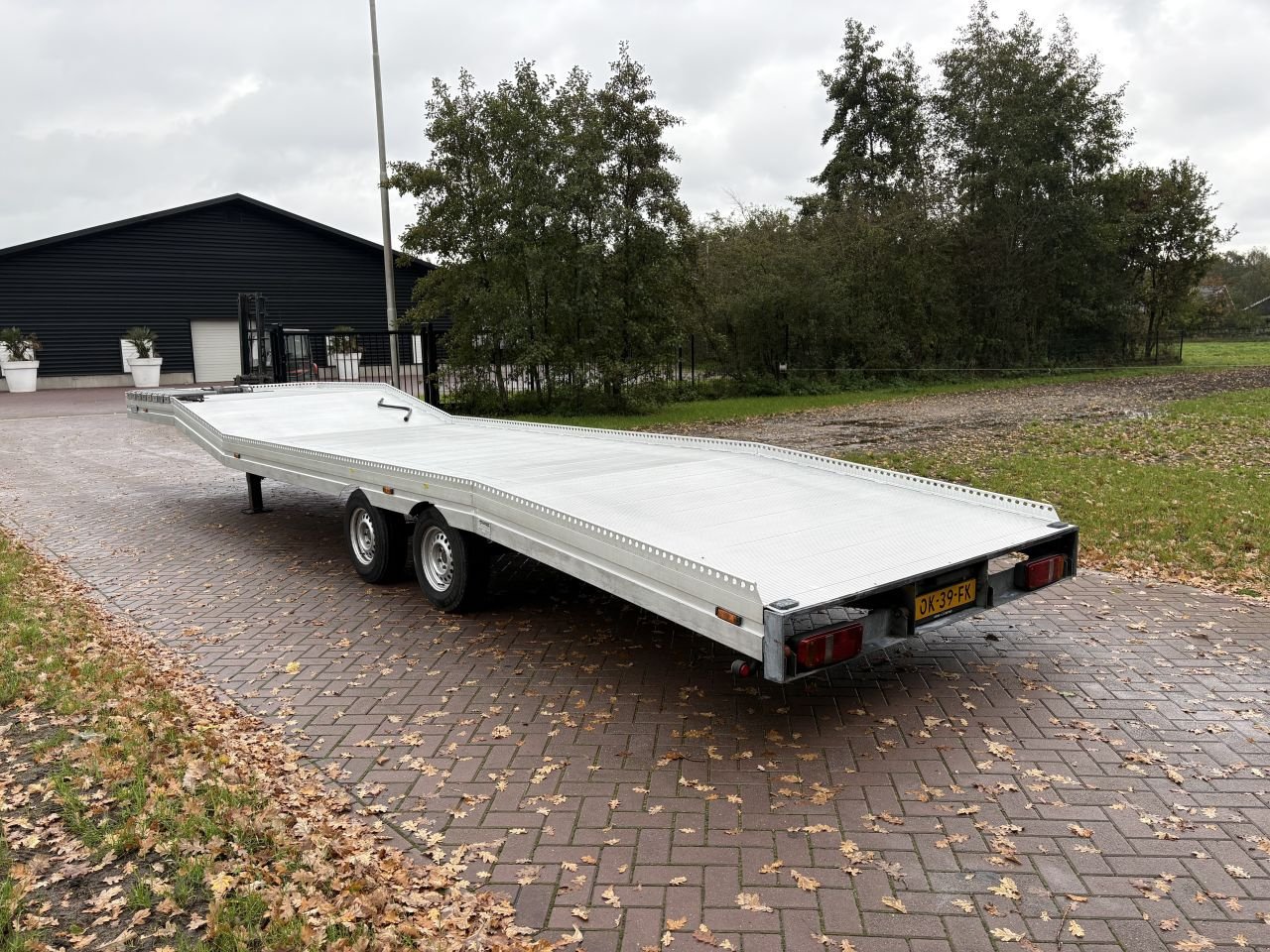 PKW-Anhänger Türe ait Sonstige be oplegger ambulance auto transporter VLEDHUIZEN 5.5 TON, Gebrauchtmaschine içinde Putten (resim 7)