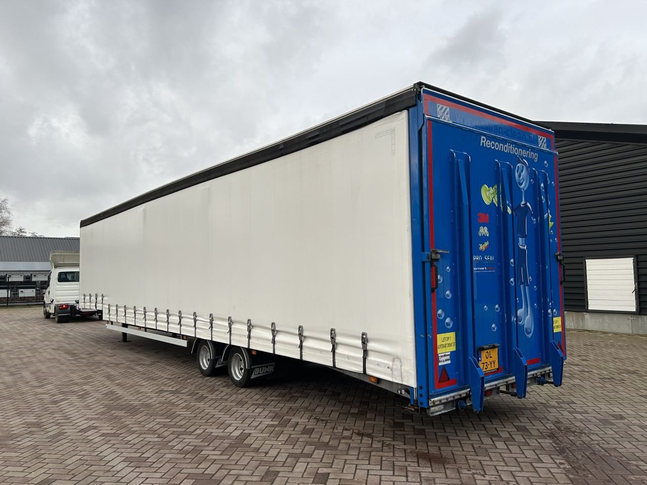 PKW-Anhänger typu Sonstige be oplegger BUNK auto transporte be oplegger BUNK auto transporte gesloten 8 ton schuifzeilen, Gebrauchtmaschine v Putten (Obrázek 7)