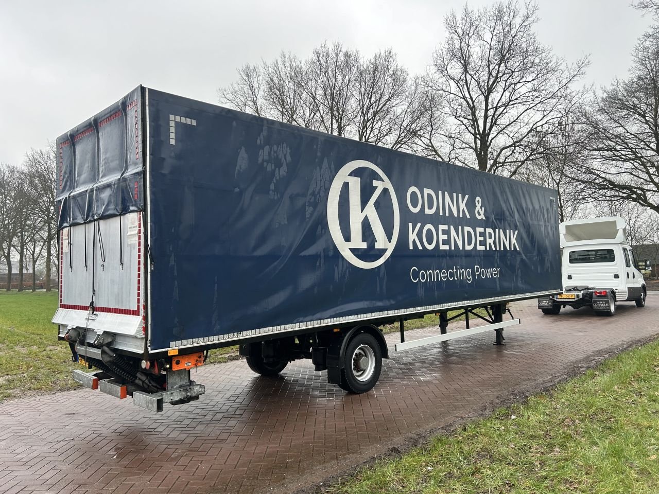 PKW-Anhänger a típus Sonstige be oplegger Draf 7 ton be oplegger Draf 7 ton huifzeilen met laadklep 750 kg, Gebrauchtmaschine ekkor: Putten (Kép 3)