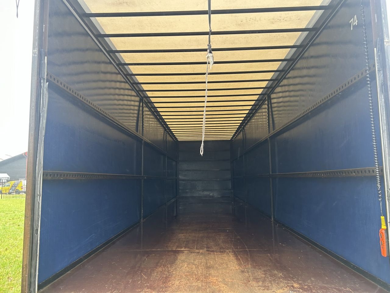 PKW-Anhänger Türe ait Sonstige be oplegger Draf 7 ton be oplegger Draf 7 ton huifzeilen met laadklep 750 kg, Gebrauchtmaschine içinde Putten (resim 10)