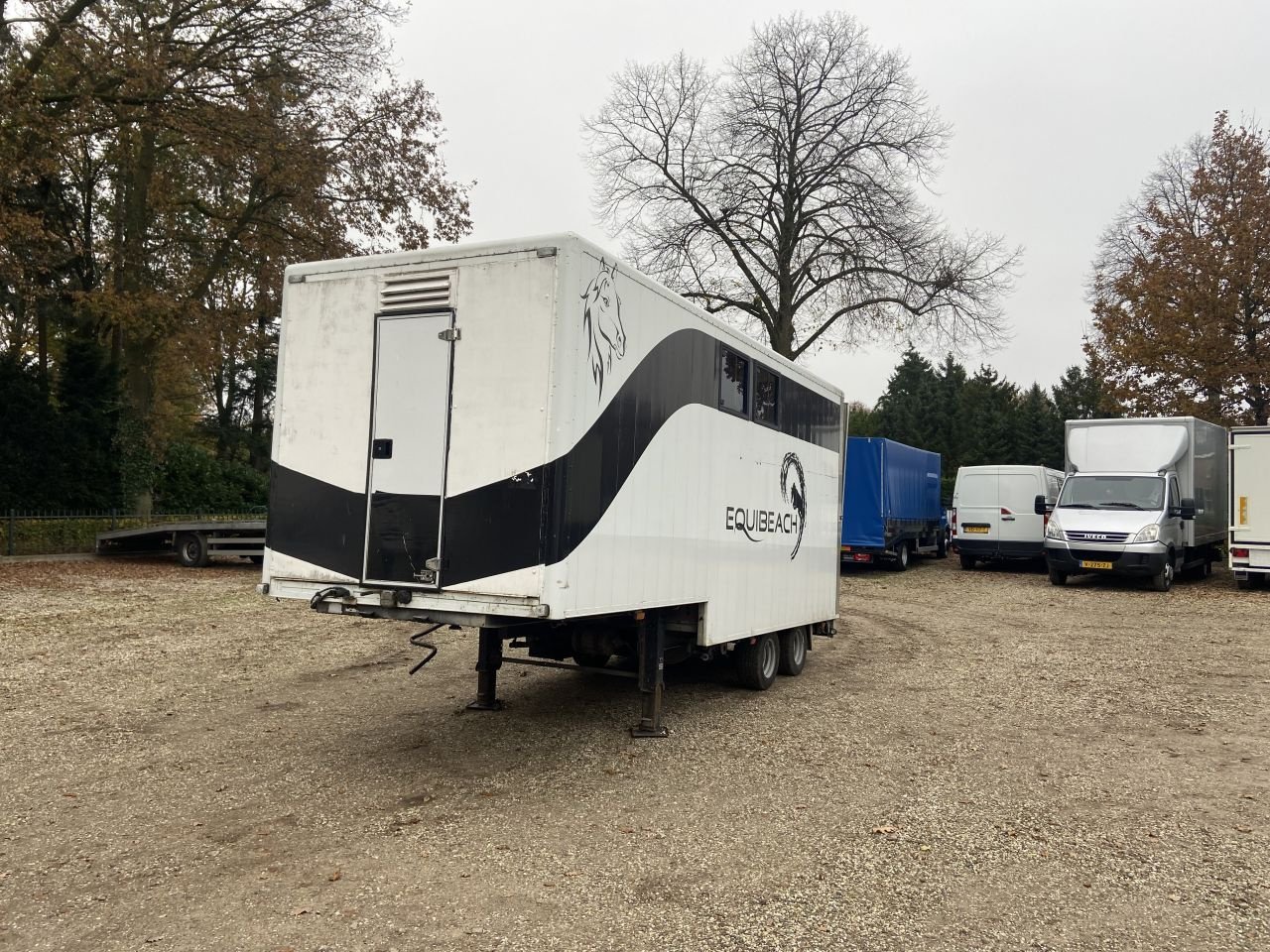 PKW-Anhänger des Typs Sonstige be oplegger gesloten be oplegger gesloten transport paarden, Gebrauchtmaschine in Putten (Bild 3)