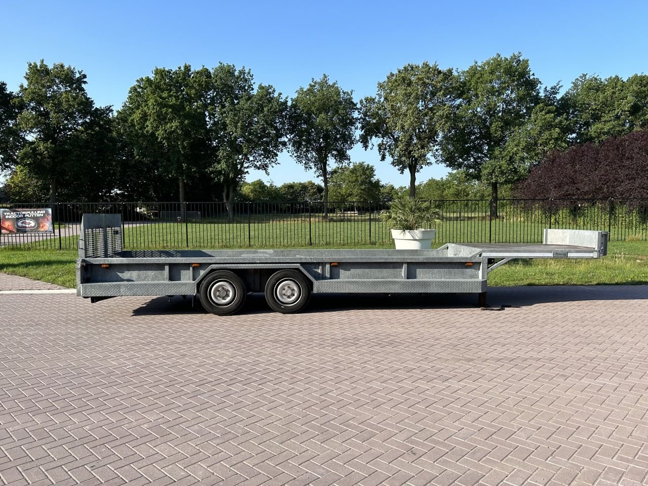 PKW-Anhänger del tipo Sonstige be oplegger kuip 10 ton LUCHTGEVEERDE DIEPLADER Veldhuiz, Gebrauchtmaschine In Putten (Immagine 3)