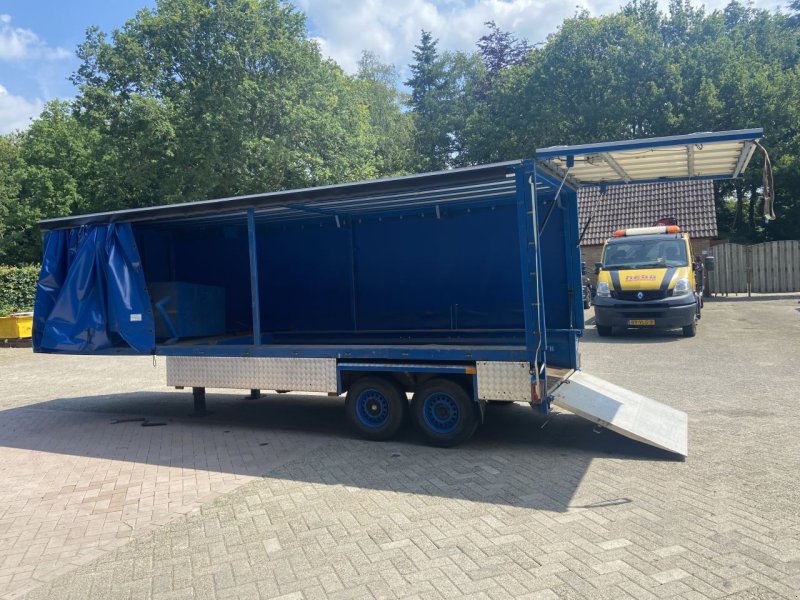 PKW-Anhänger a típus Sonstige be oplegger kuip be oplegger kuip dieplader met schuifzeilen, Gebrauchtmaschine ekkor: Putten (Kép 1)