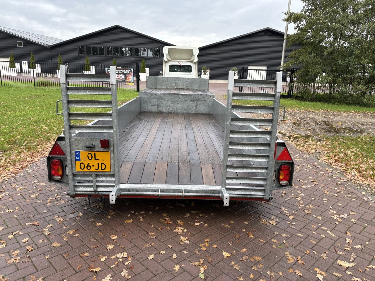 PKW-Anhänger Türe ait Sonstige be oplegger kuip dieplader 8.5 TON KUIPER, Gebrauchtmaschine içinde Putten (resim 9)