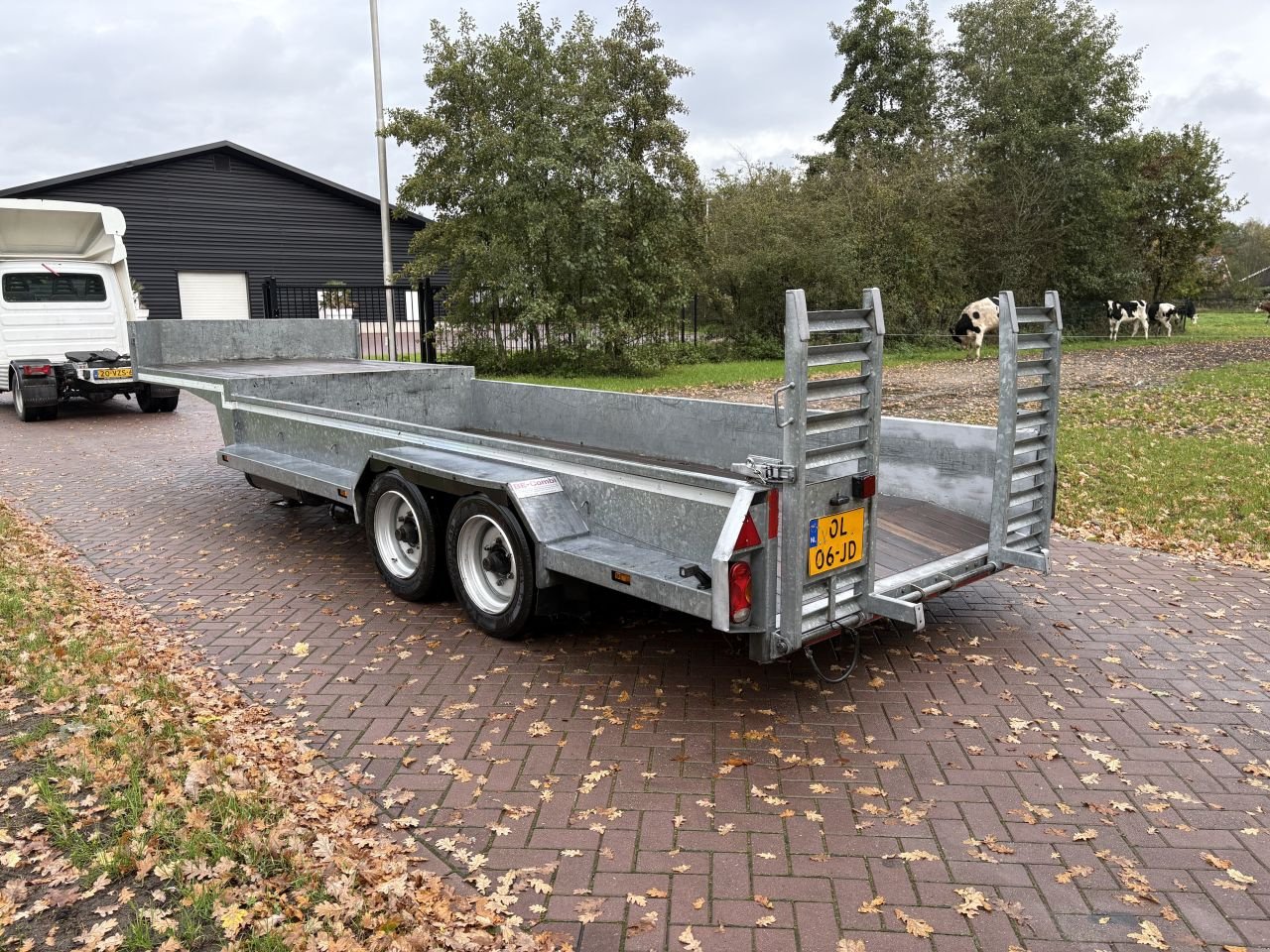 PKW-Anhänger Türe ait Sonstige be oplegger kuip dieplader 8.5 TON KUIPER, Gebrauchtmaschine içinde Putten (resim 4)