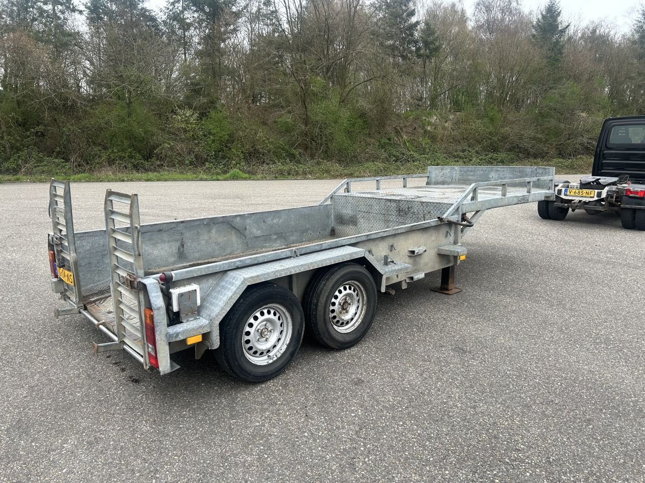 PKW-Anhänger typu Sonstige be oplegger kuip dieplader Veldhuizen 5.2 ton, Gebrauchtmaschine w Putten (Zdjęcie 5)