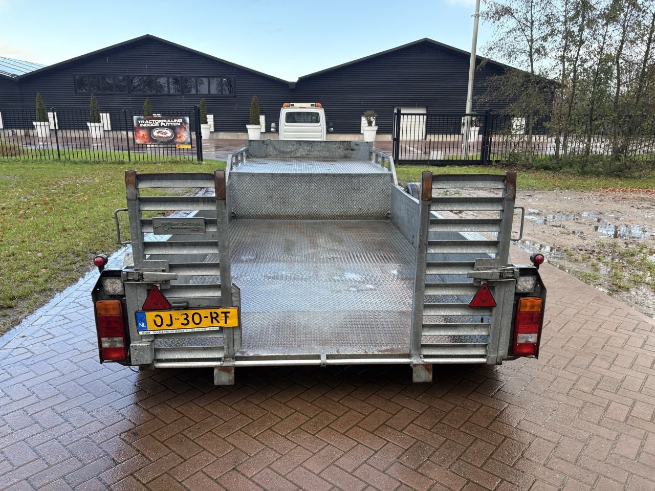 PKW-Anhänger Türe ait Sonstige be oplegger kuip dieplader Veldhuizen 6 TON, Gebrauchtmaschine içinde Putten (resim 4)