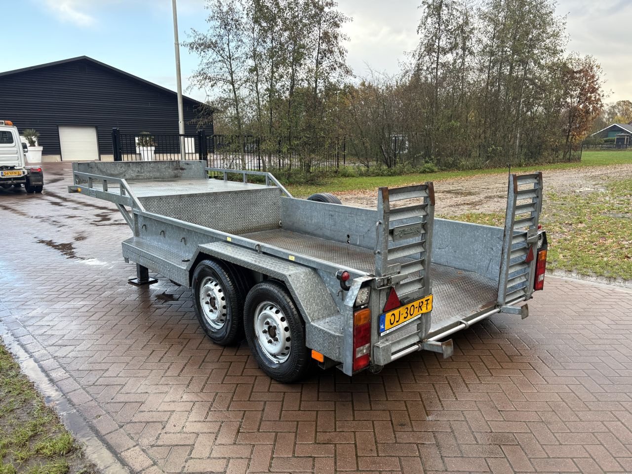 PKW-Anhänger Türe ait Sonstige be oplegger kuip dieplader Veldhuizen 6 TON, Gebrauchtmaschine içinde Putten (resim 3)