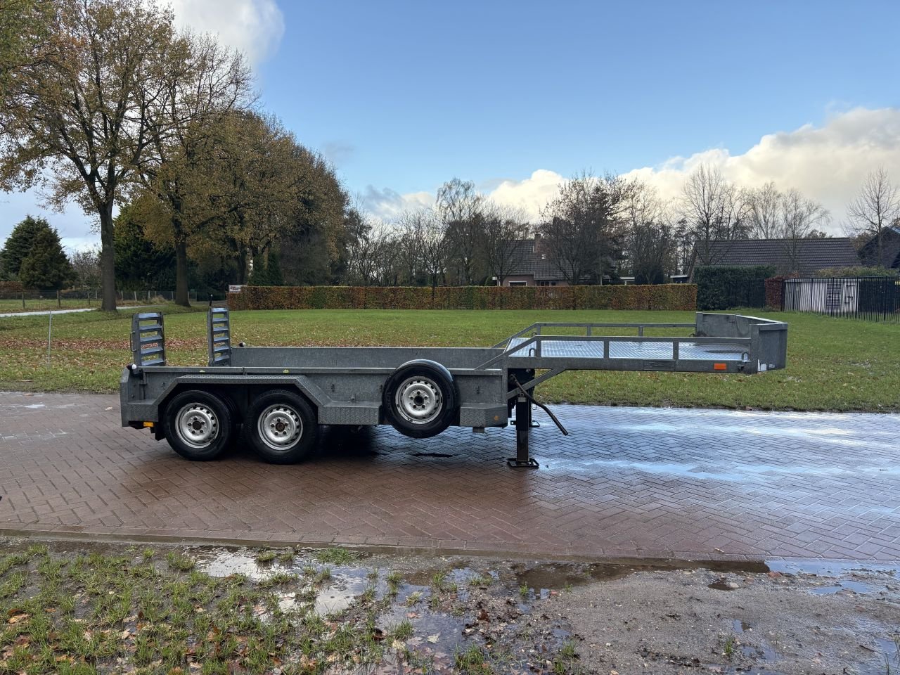 PKW-Anhänger Türe ait Sonstige be oplegger kuip dieplader Veldhuizen 6 TON, Gebrauchtmaschine içinde Putten (resim 6)