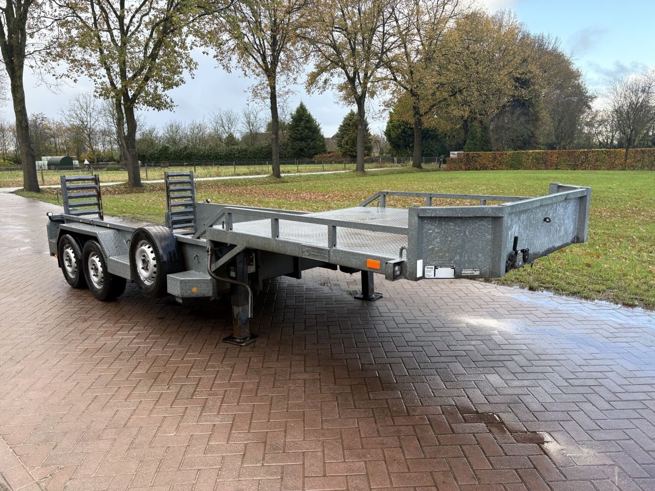 PKW-Anhänger Türe ait Sonstige be oplegger kuip dieplader Veldhuizen 6 TON, Gebrauchtmaschine içinde Putten (resim 7)