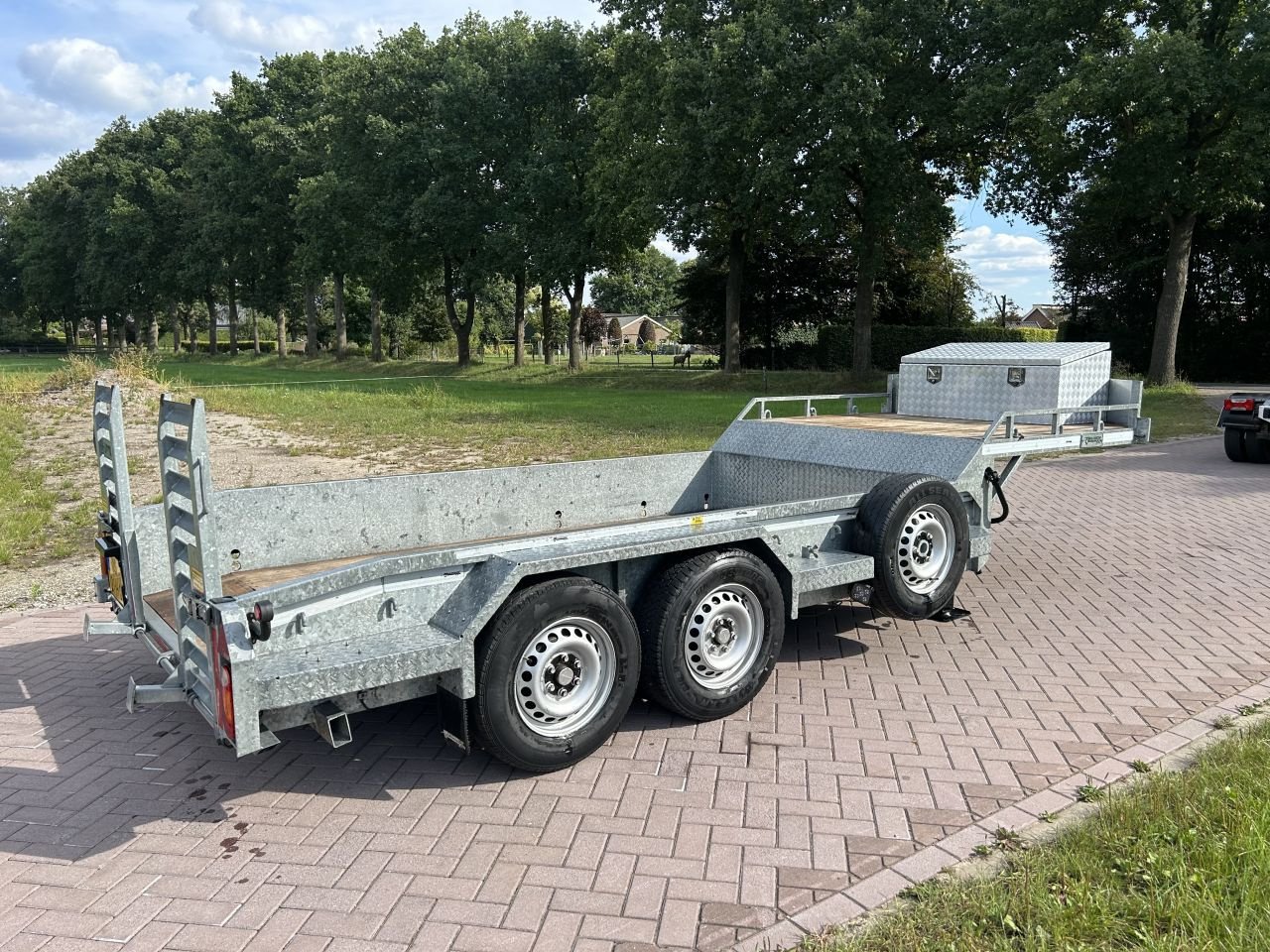 PKW-Anhänger tipa Sonstige be oplegger kuip dieplader Veldhuizen 7 TON (2020), Gebrauchtmaschine u Putten (Slika 3)