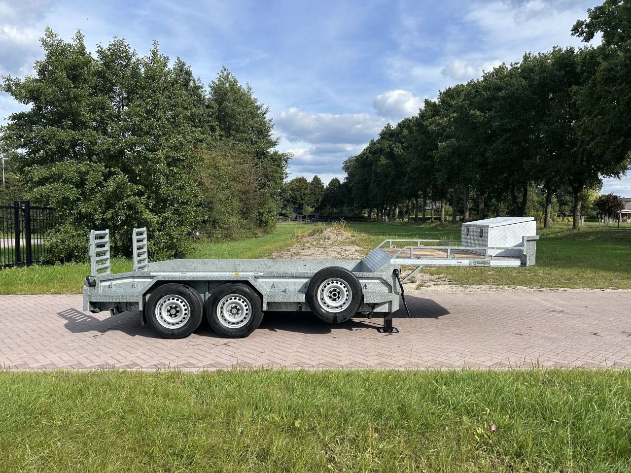 PKW-Anhänger tipa Sonstige be oplegger kuip dieplader Veldhuizen 7 TON (2020), Gebrauchtmaschine u Putten (Slika 1)