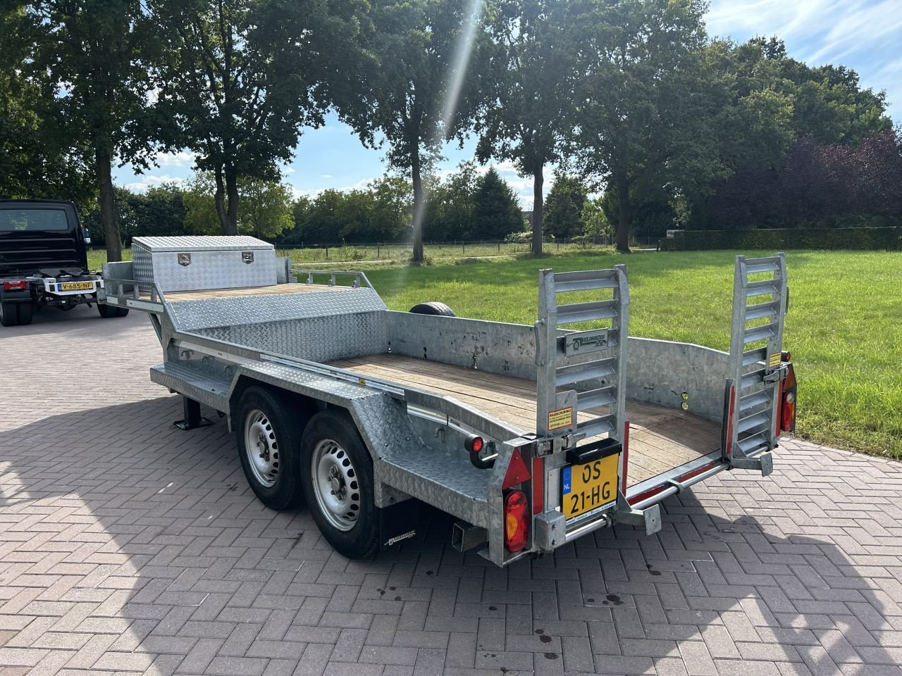 PKW-Anhänger tipa Sonstige be oplegger kuip dieplader Veldhuizen 7 TON (2020), Gebrauchtmaschine u Putten (Slika 4)