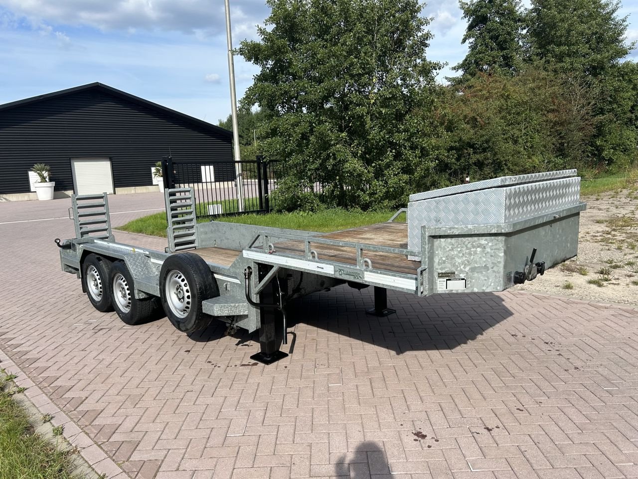 PKW-Anhänger tipa Sonstige be oplegger kuip dieplader Veldhuizen 7 TON (2020), Gebrauchtmaschine u Putten (Slika 6)