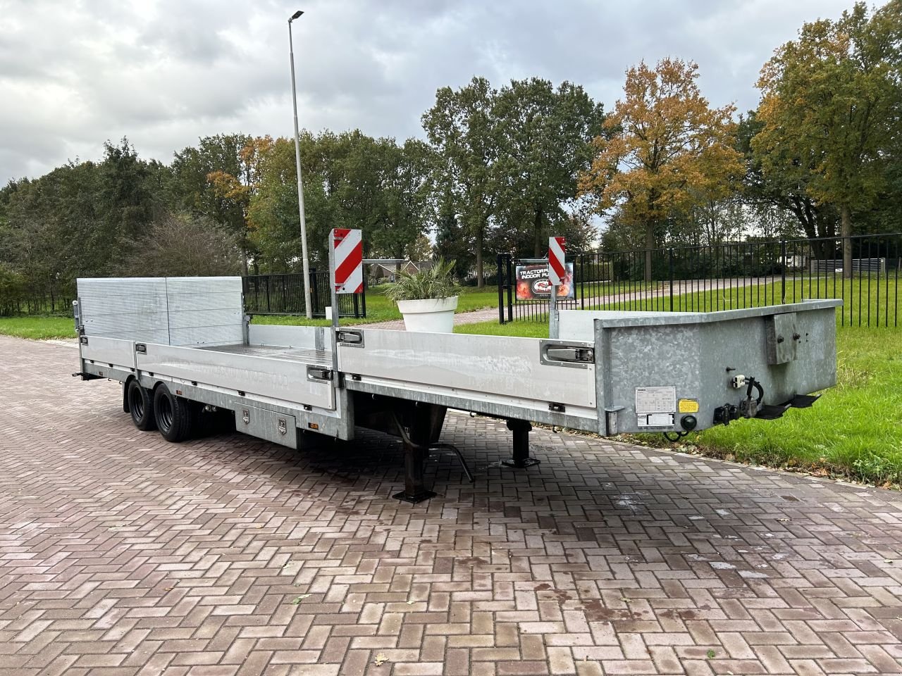 PKW-Anhänger Türe ait Sonstige be oplegger KUIPER 9ton met luiken, Gebrauchtmaschine içinde Putten (resim 5)