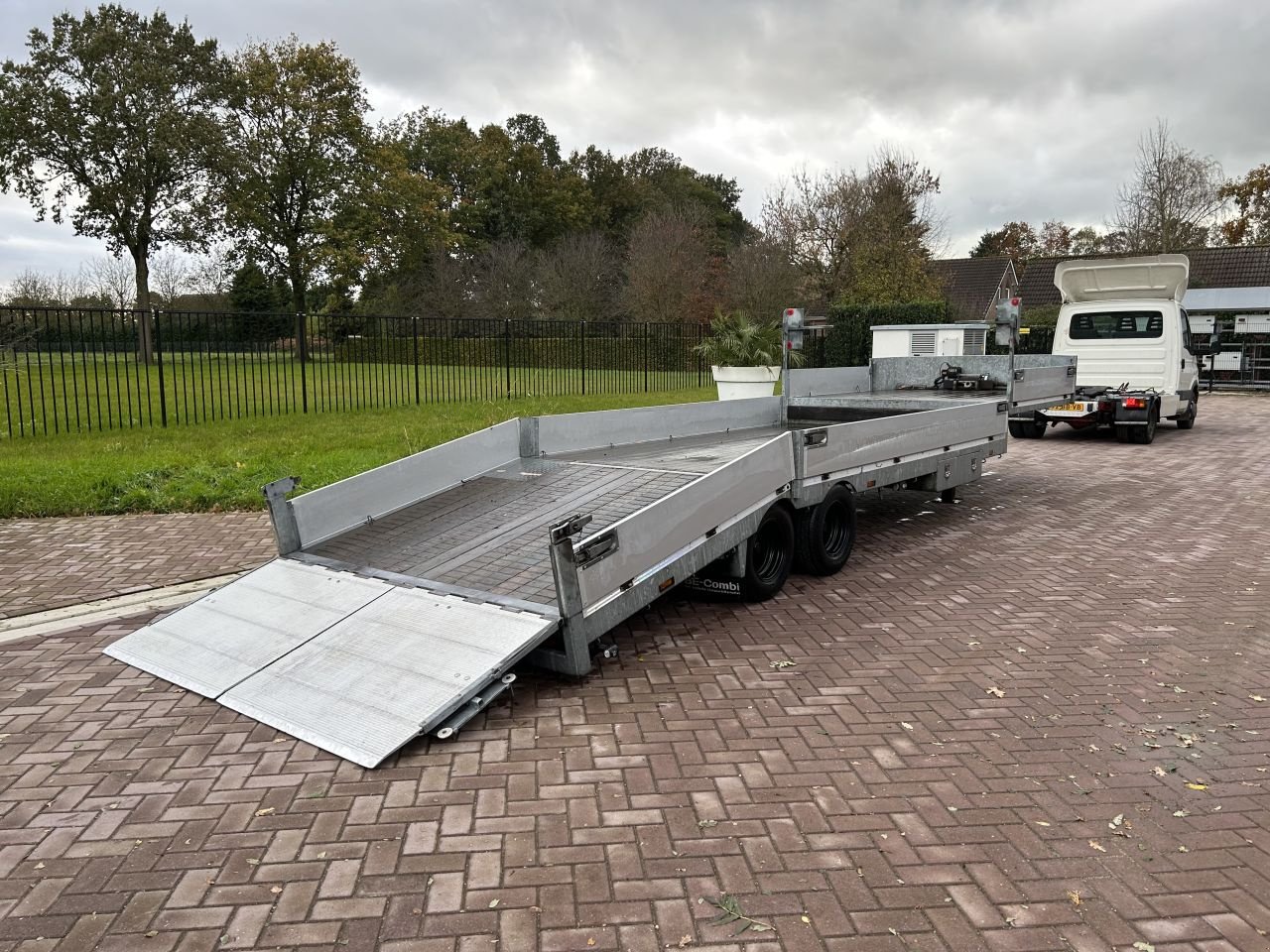 PKW-Anhänger Türe ait Sonstige be oplegger KUIPER 9ton met luiken, Gebrauchtmaschine içinde Putten (resim 8)