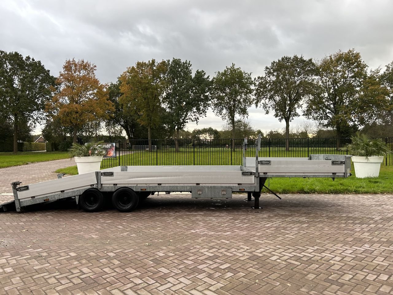 PKW-Anhänger Türe ait Sonstige be oplegger KUIPER 9ton met luiken, Gebrauchtmaschine içinde Putten (resim 10)