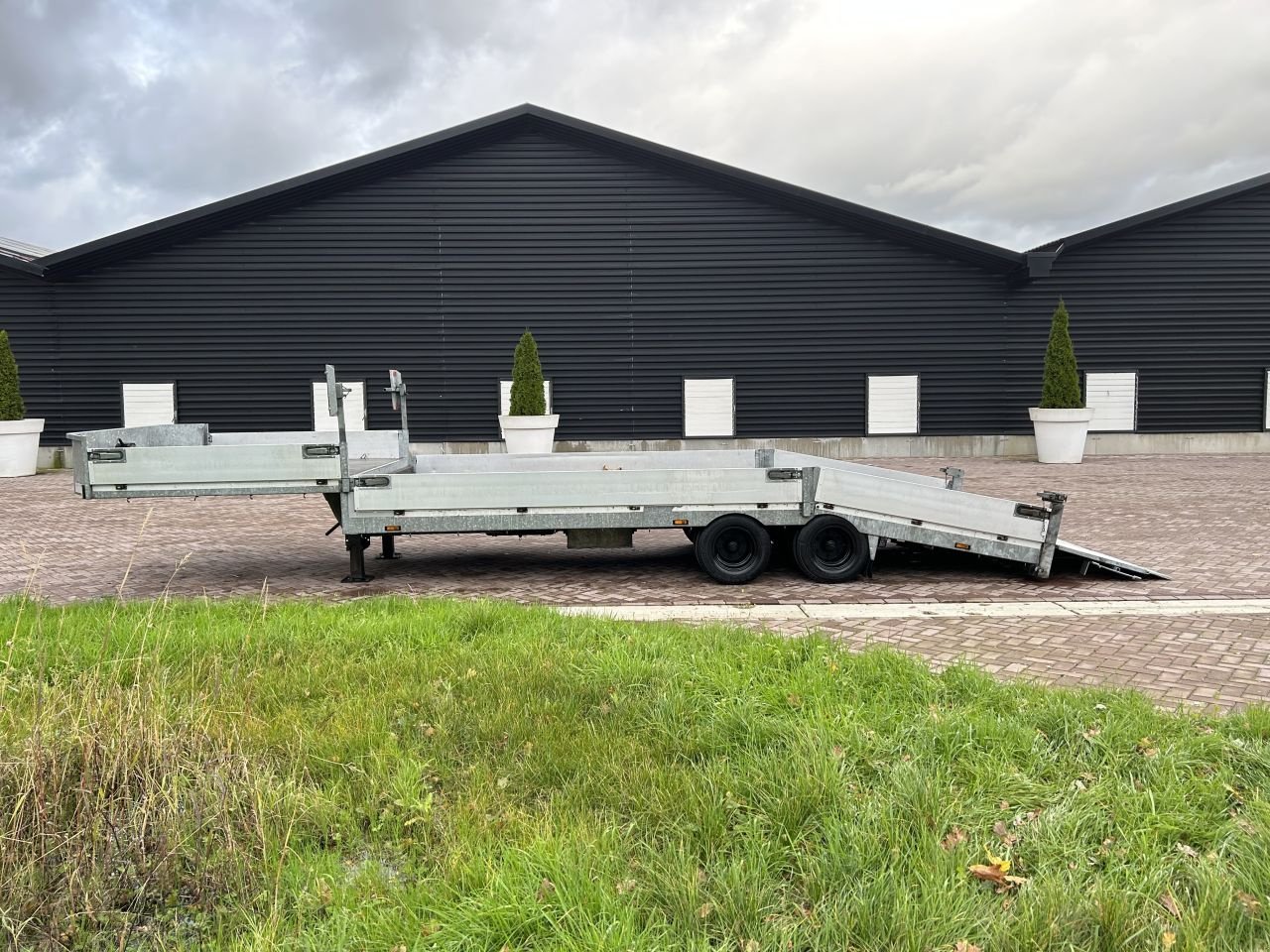 PKW-Anhänger Türe ait Sonstige be oplegger KUIPER 9ton met luiken, Gebrauchtmaschine içinde Putten (resim 2)