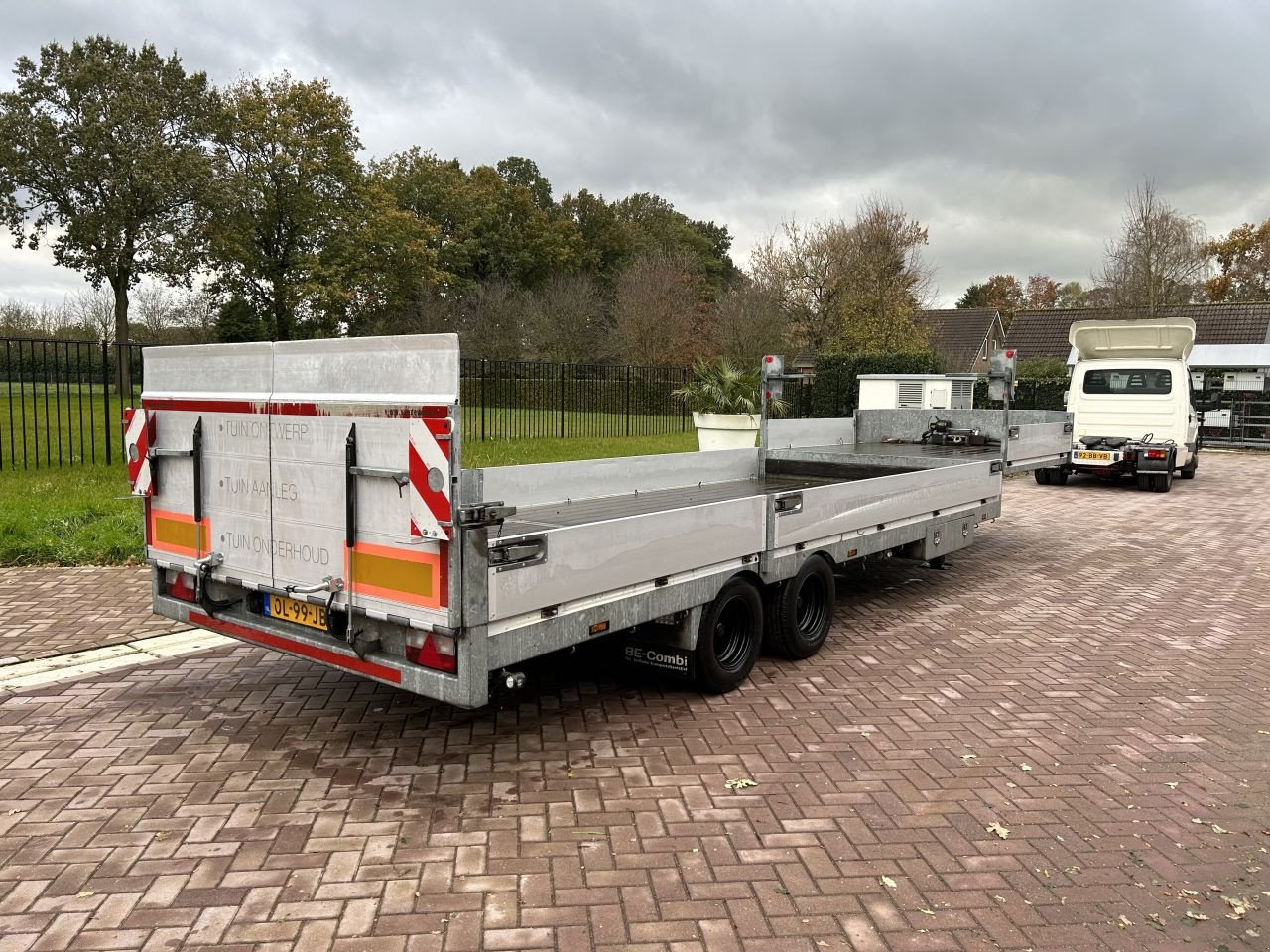 PKW-Anhänger Türe ait Sonstige be oplegger KUIPER 9ton met luiken, Gebrauchtmaschine içinde Putten (resim 7)