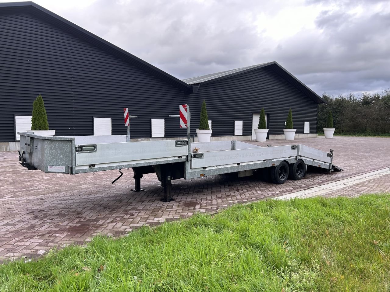 PKW-Anhänger Türe ait Sonstige be oplegger KUIPER 9ton met luiken, Gebrauchtmaschine içinde Putten (resim 9)