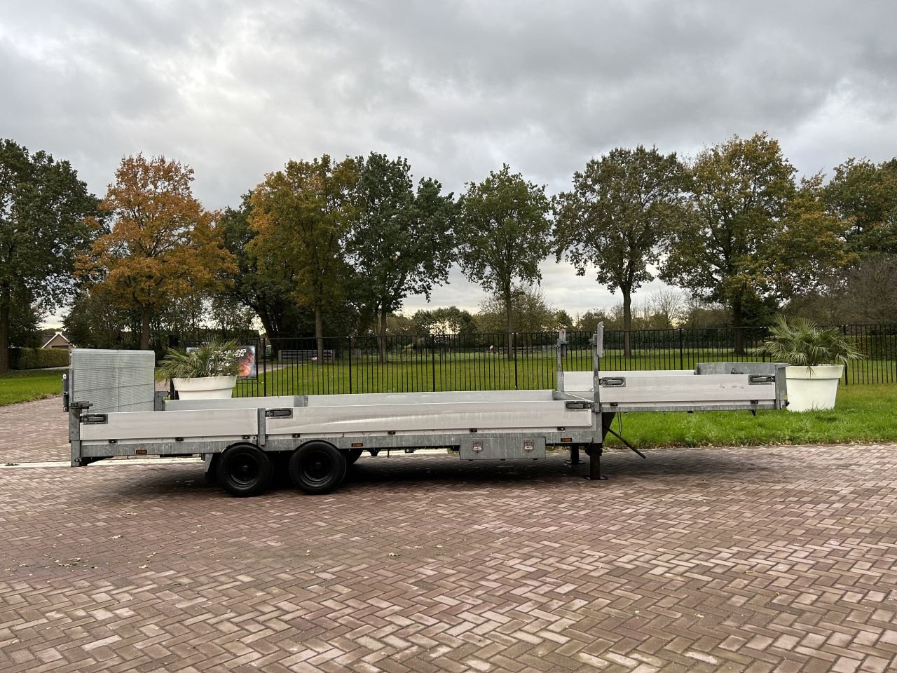 PKW-Anhänger Türe ait Sonstige be oplegger KUIPER 9ton met luiken, Gebrauchtmaschine içinde Putten (resim 3)