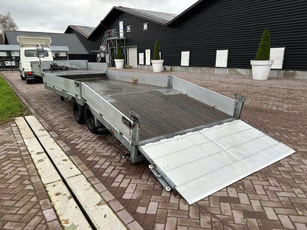 PKW-Anhänger Türe ait Sonstige be oplegger KUIPER 9ton met luiken, Gebrauchtmaschine içinde Putten (resim 11)