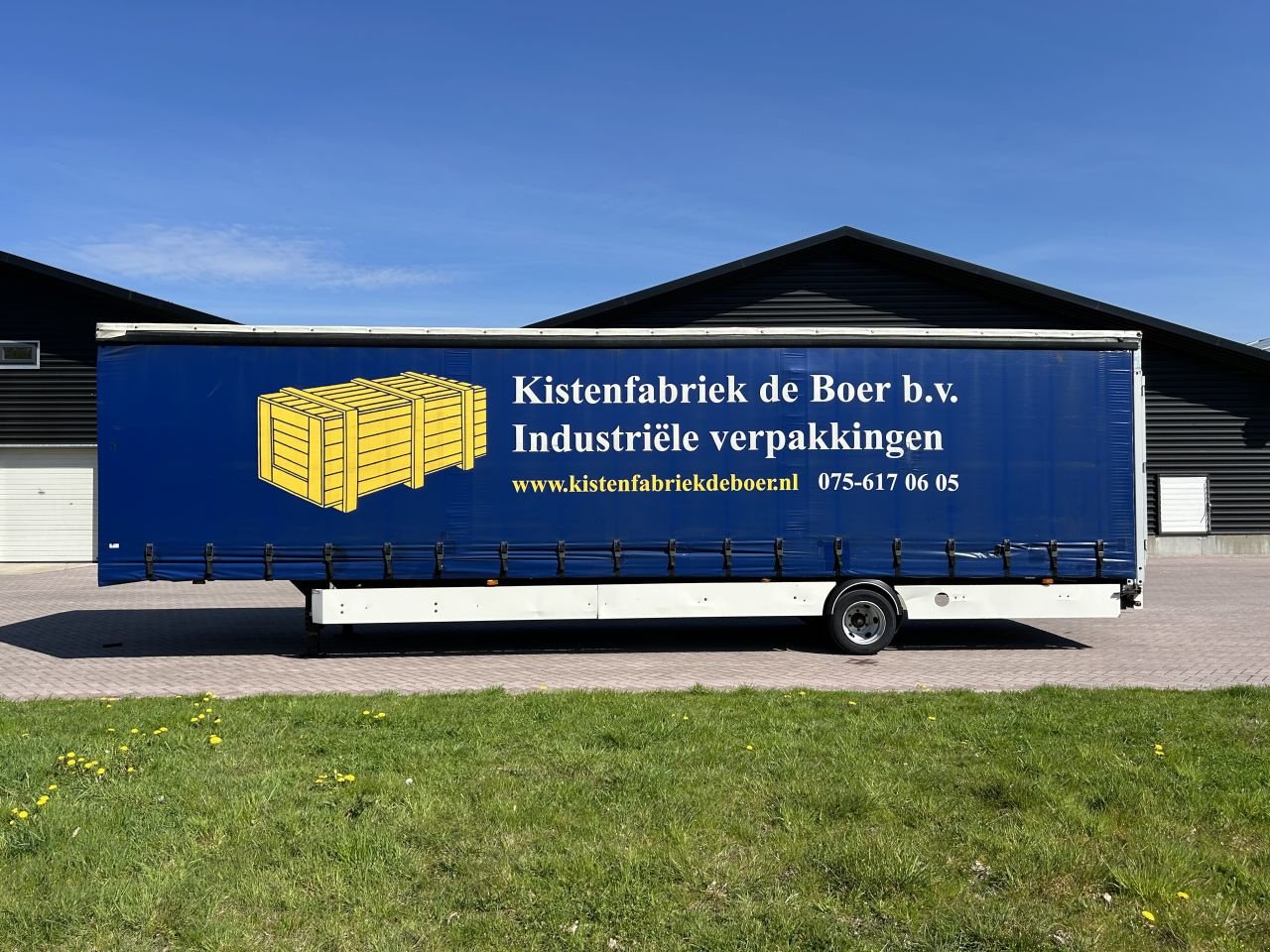 PKW-Anhänger типа Sonstige be oplegger KUIPER schuifzeilen EN schuifdak 7 TON, Gebrauchtmaschine в Putten (Фотография 2)