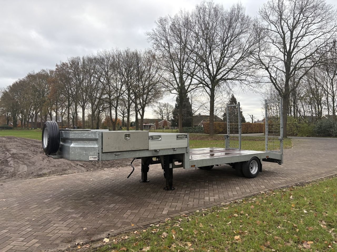 PKW-Anhänger van het type Sonstige be oplegger KUIPER semi dieplade 5 TON (2023, Gebrauchtmaschine in Putten (Foto 4)