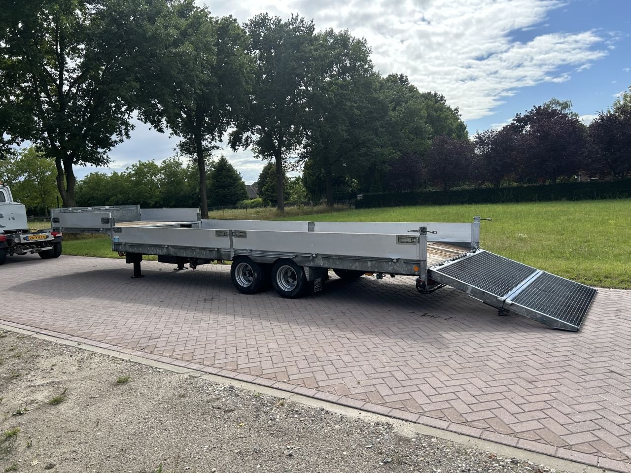 PKW-Anhänger Türe ait Sonstige be oplegger KUIPER semi dieplade oprij klep elektrische, Gebrauchtmaschine içinde Putten (resim 11)