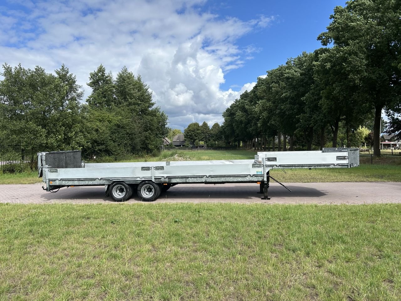 PKW-Anhänger Türe ait Sonstige be oplegger KUIPER semi dieplade oprij klep elektrische, Gebrauchtmaschine içinde Putten (resim 3)