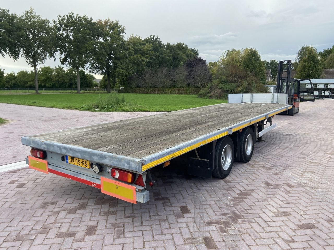 PKW-Anhänger typu Sonstige be oplegger meyvo vlak 8.5 ton, Gebrauchtmaschine w Putten (Zdjęcie 5)