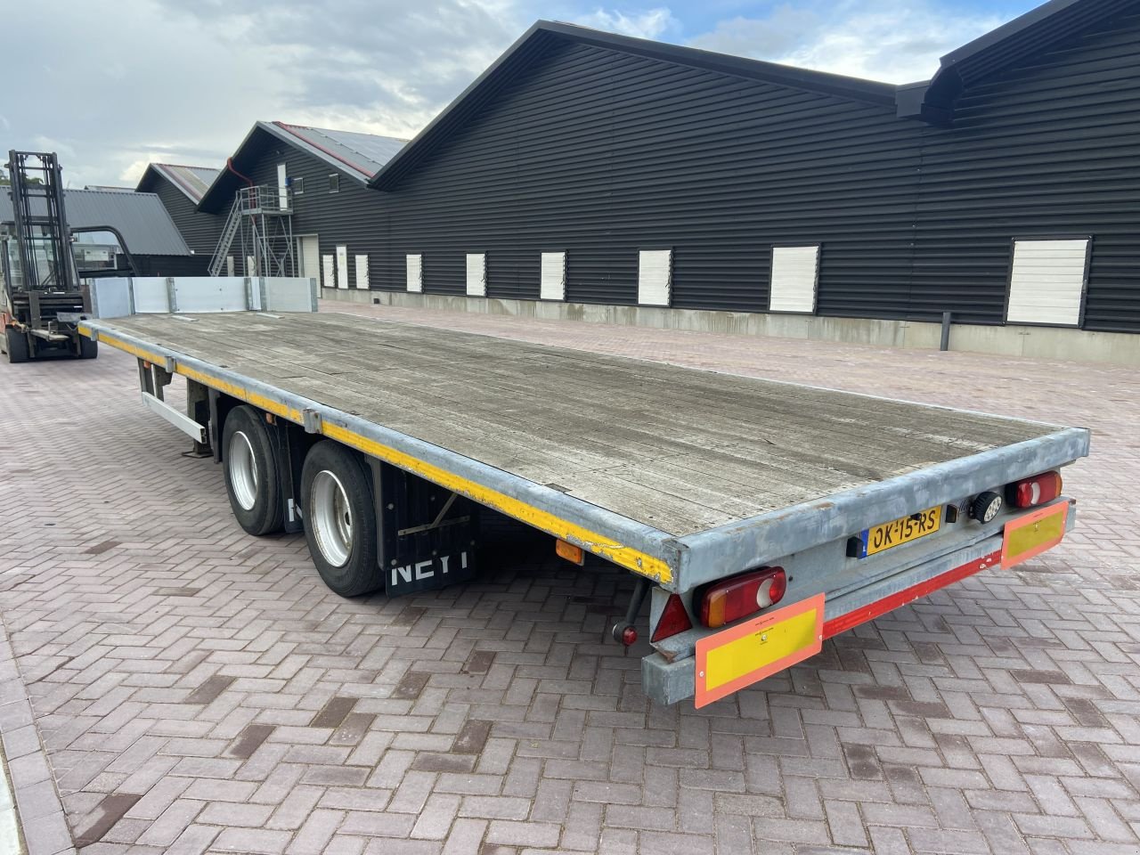 PKW-Anhänger typu Sonstige be oplegger meyvo vlak 8.5 ton, Gebrauchtmaschine w Putten (Zdjęcie 6)